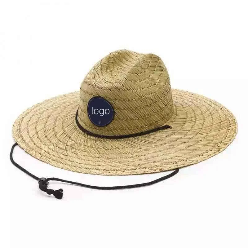 Straw Hats — custom manufactured to your logo