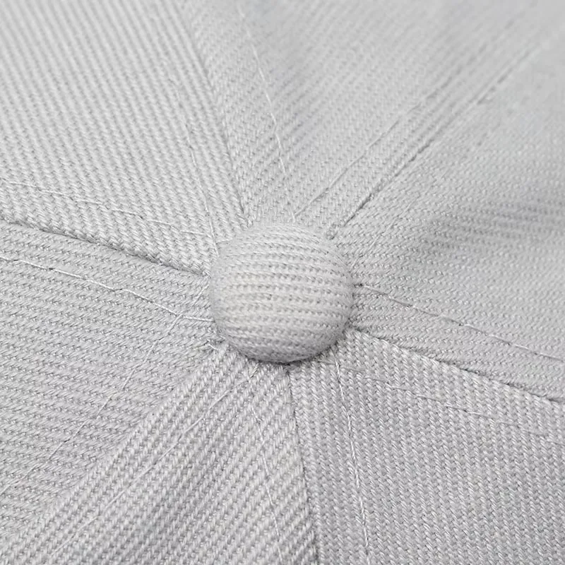Close-up of custom hat stitching and embroidery detail