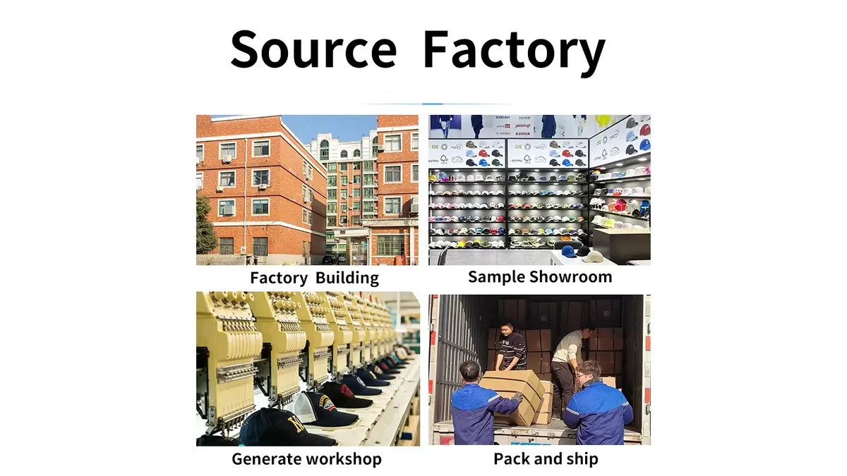 Sewing and finishing operators in our hat factory